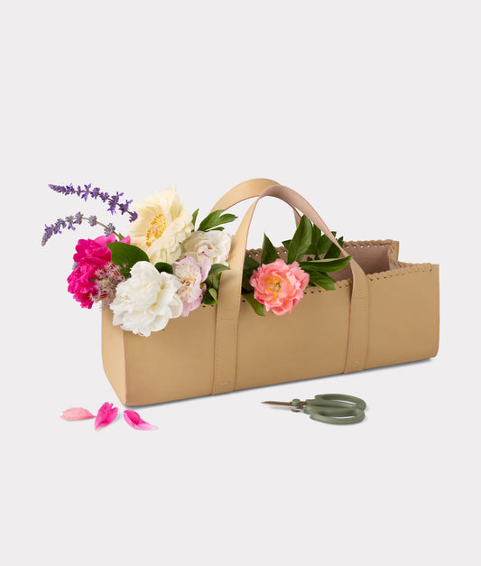 Lucchese Gardening Basket with Shears :: Natural