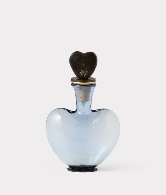 Azalea Heart Decanter :: Blue