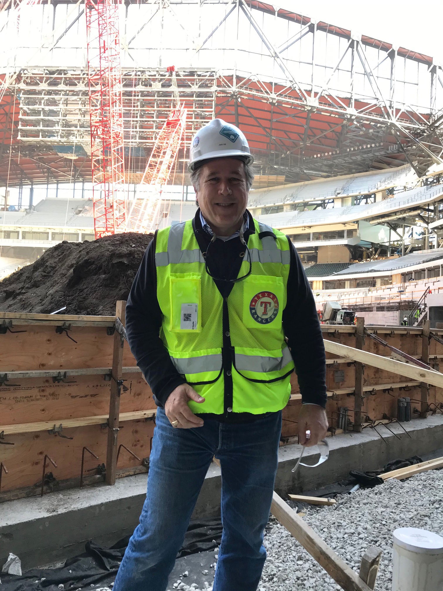 Meet Jack Hill, Senior Vice President of Project Development, Texas Rangers
