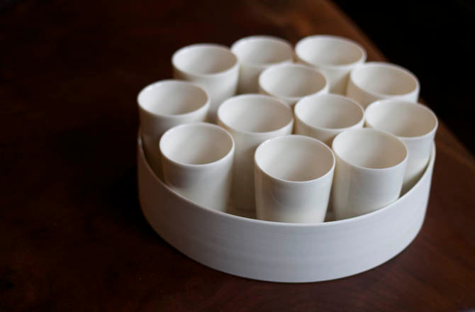 Lilith Rockett's ceramic centerpieces