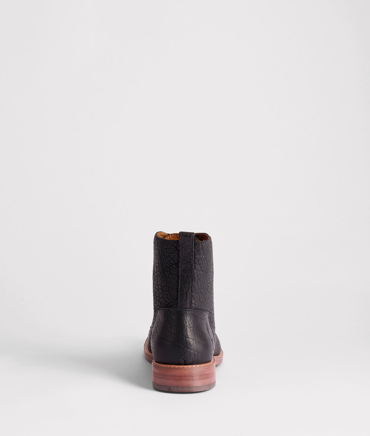 6" Lace Up Derby Boot :: Black 5