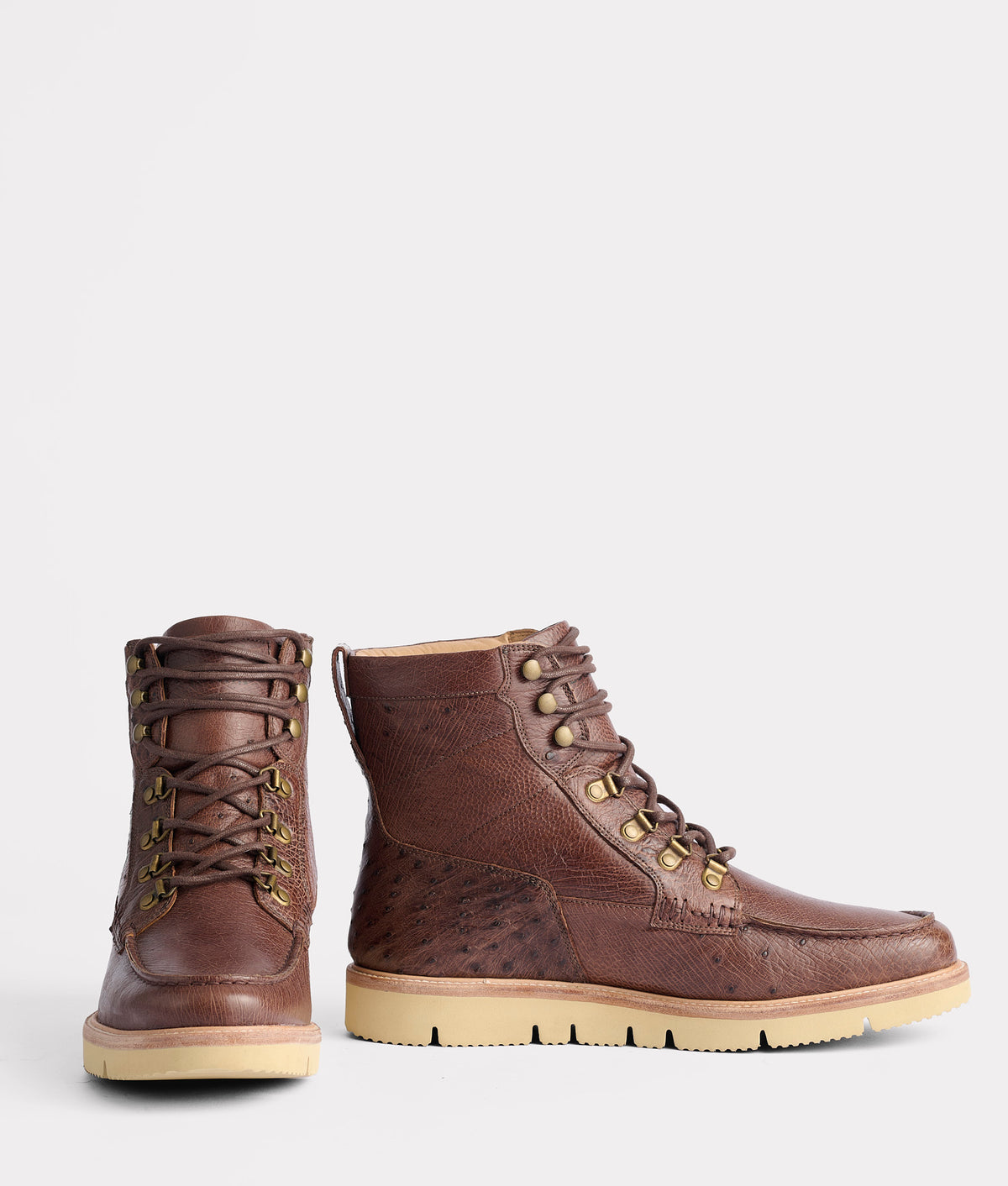 Ridgeline Exotic Lace Up Boot :: Tobacco 2