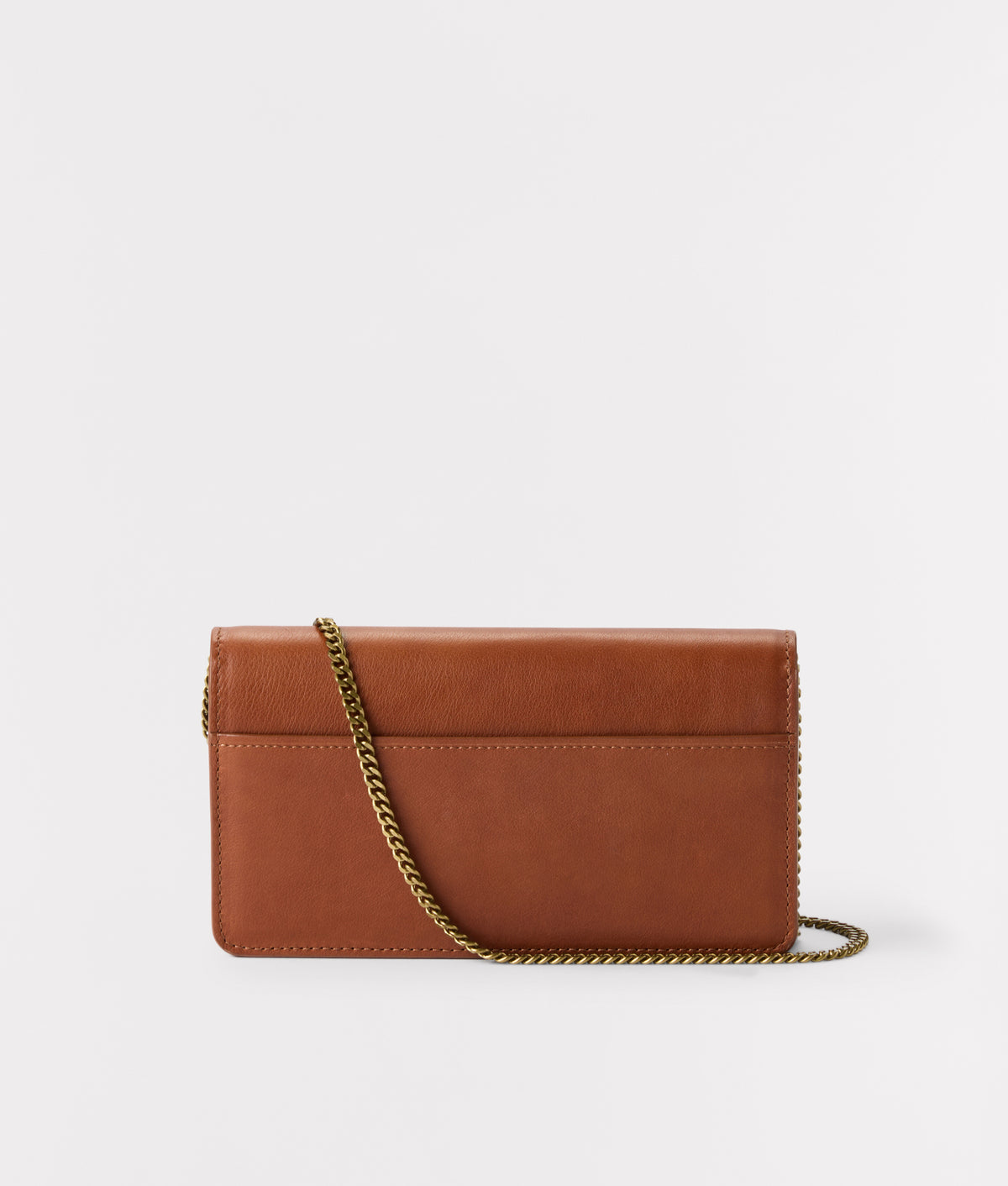 Bridget Long Wallet On A Chain :: Brown 2