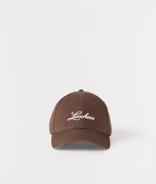 Script Dad Cap :: Brown