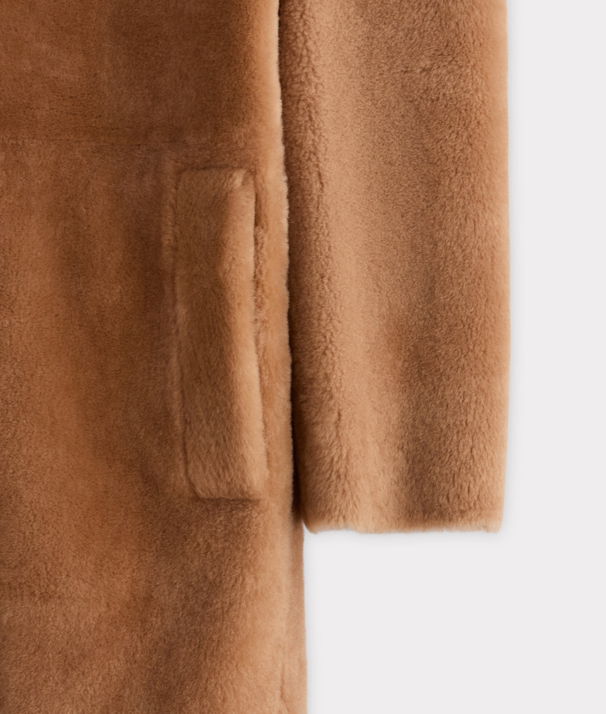 Gabriella Shearling Coat :: Natural 9