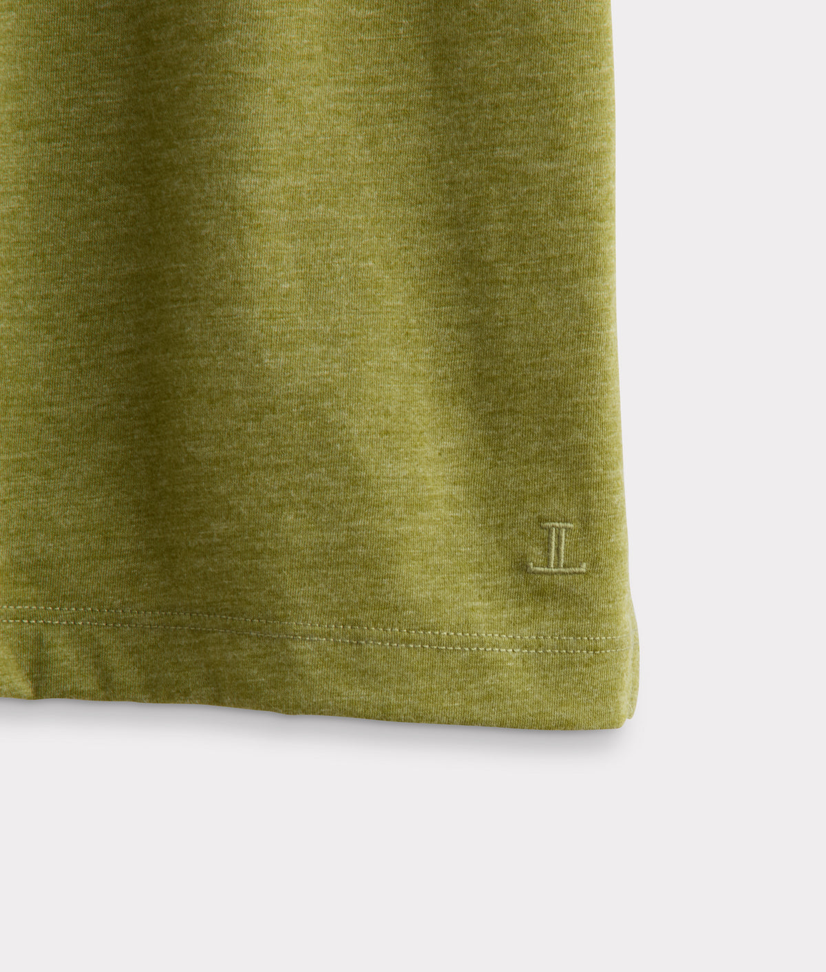 Lucchese Pima Blend Polo :: Olive 5