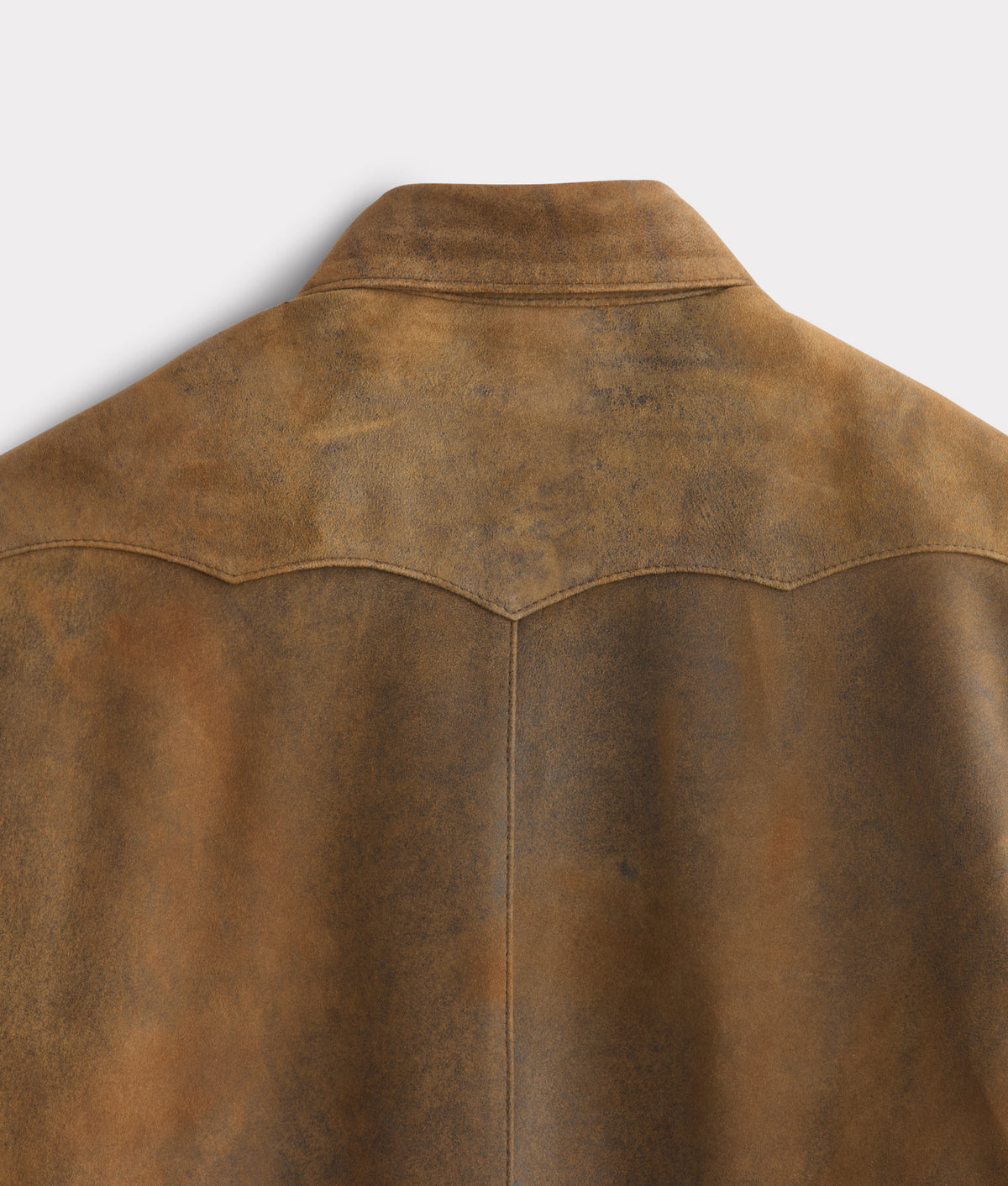 Colt Leather Shacket :: Mocha 7