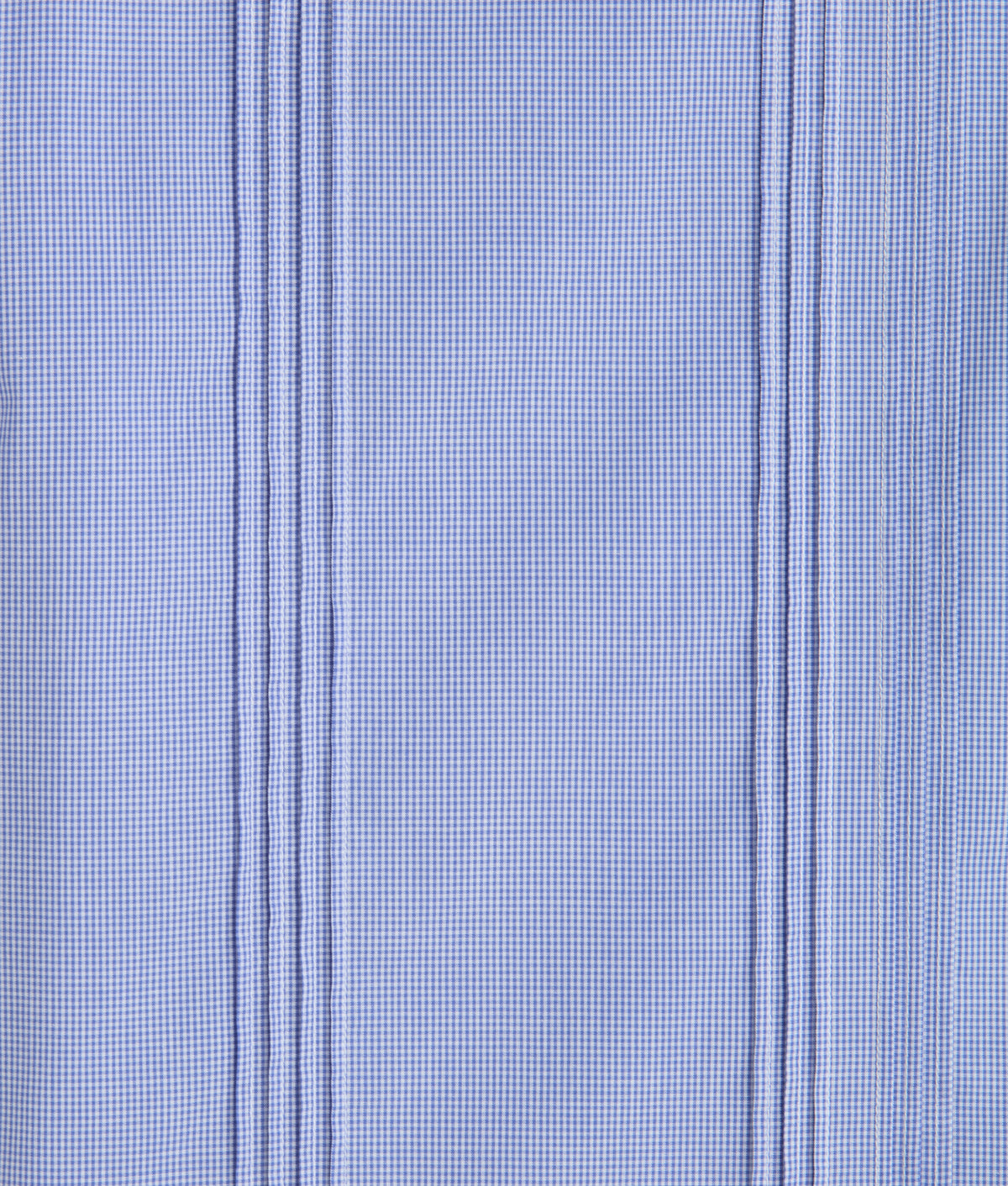 Guayabera Shirt :: Light Blue And White Gingham 13