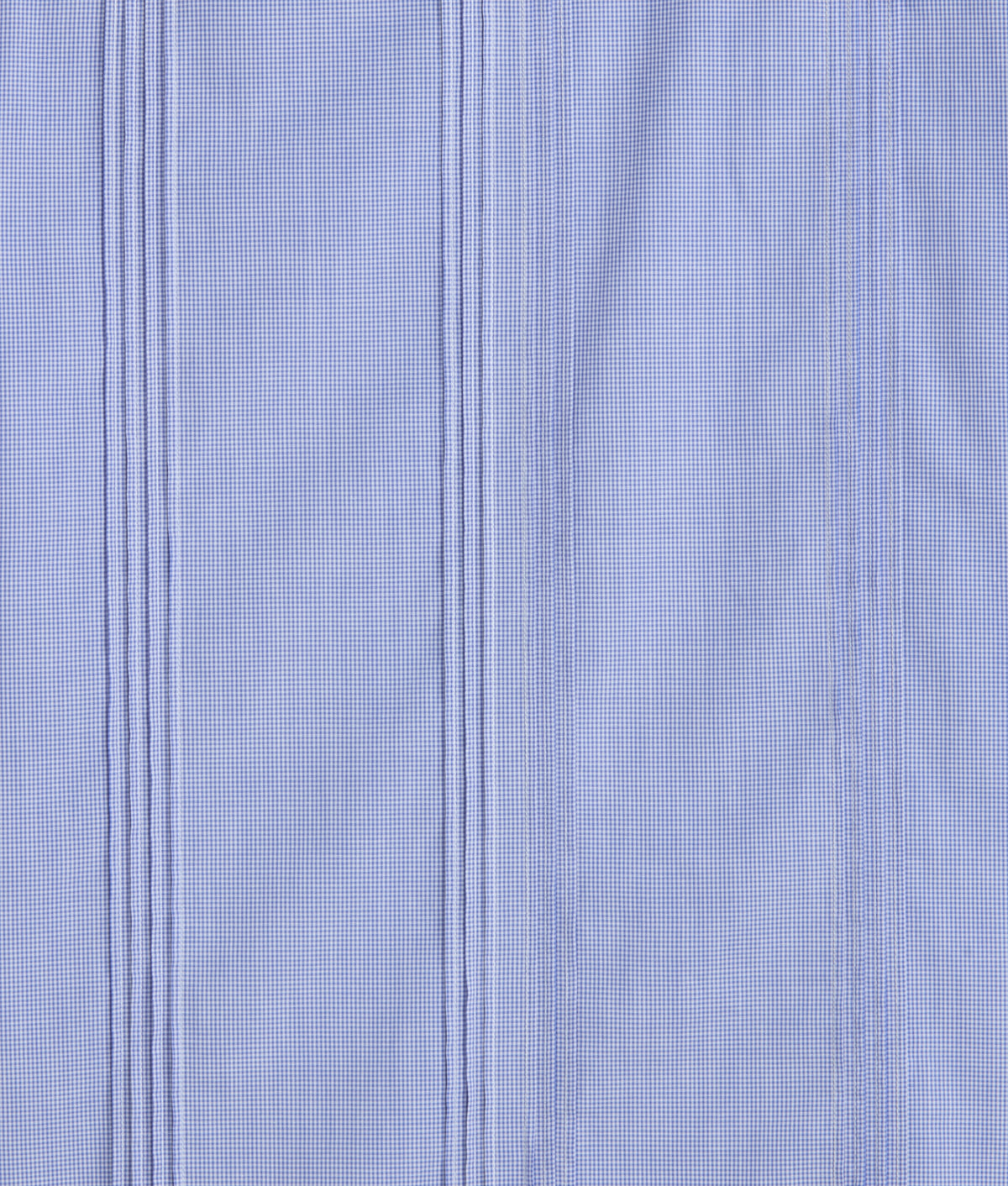 Guayabera Shirt :: Light Blue And White Gingham 12