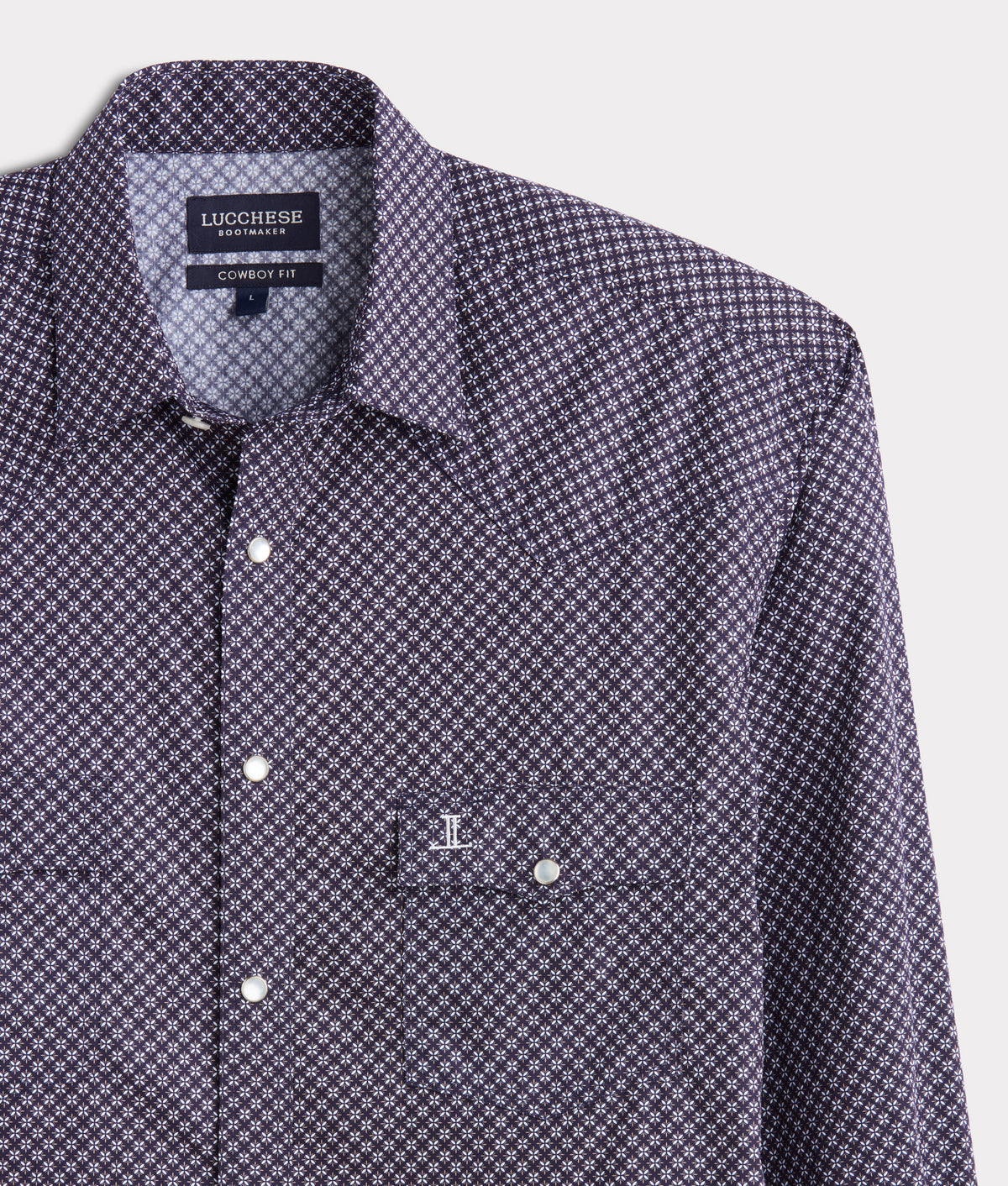 El Paso Cowboy Fit :: Black And White Star 8