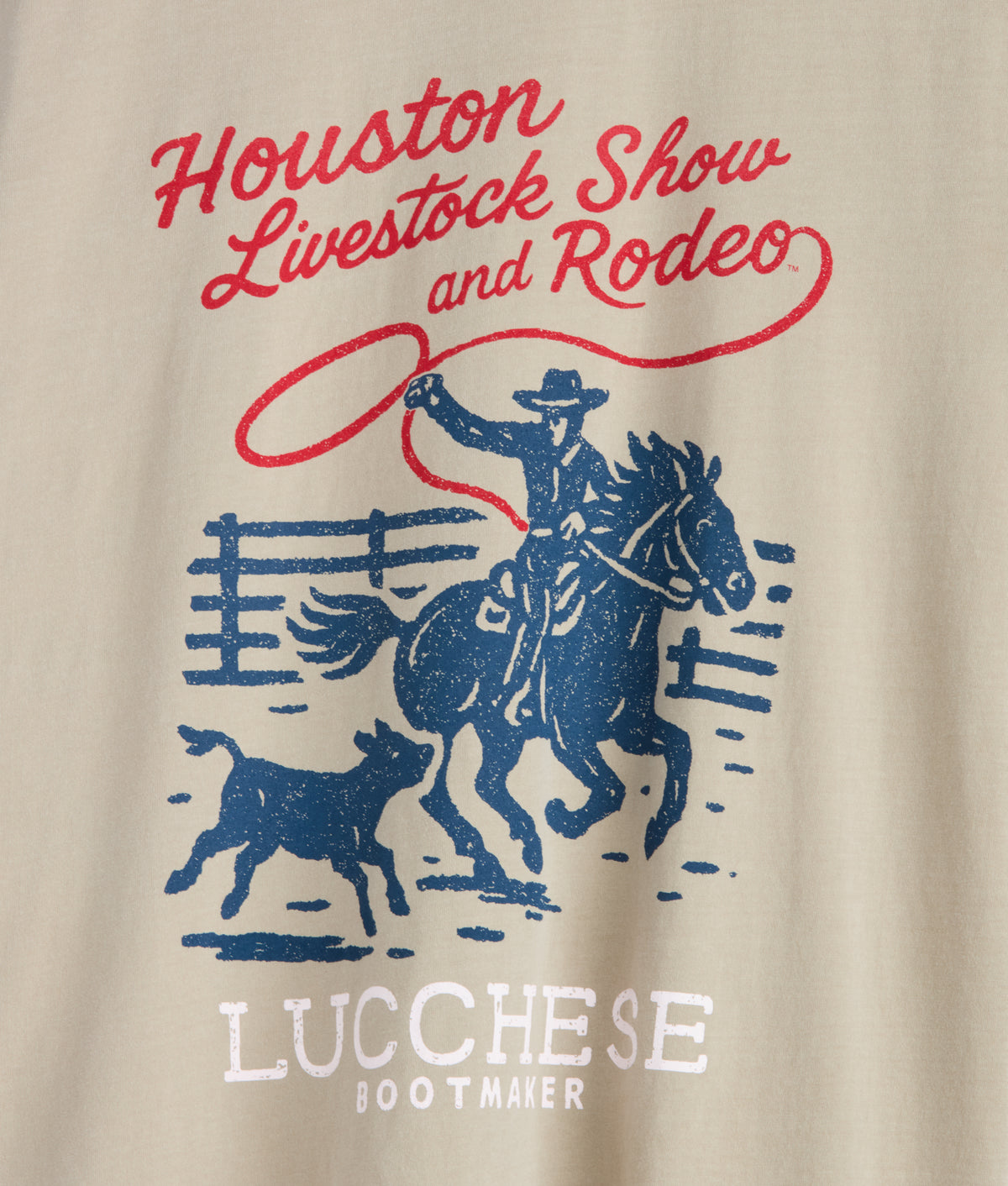 Lasso Houston Rodeo Tee :: Sand 4