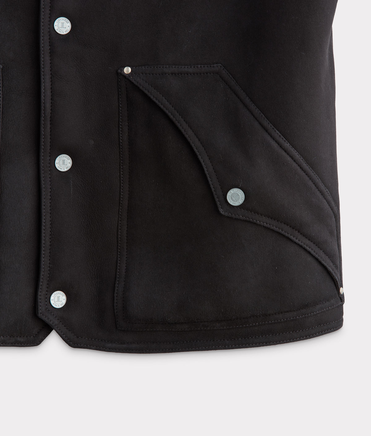 Dustin Exotic Vest :: Charcoal 6