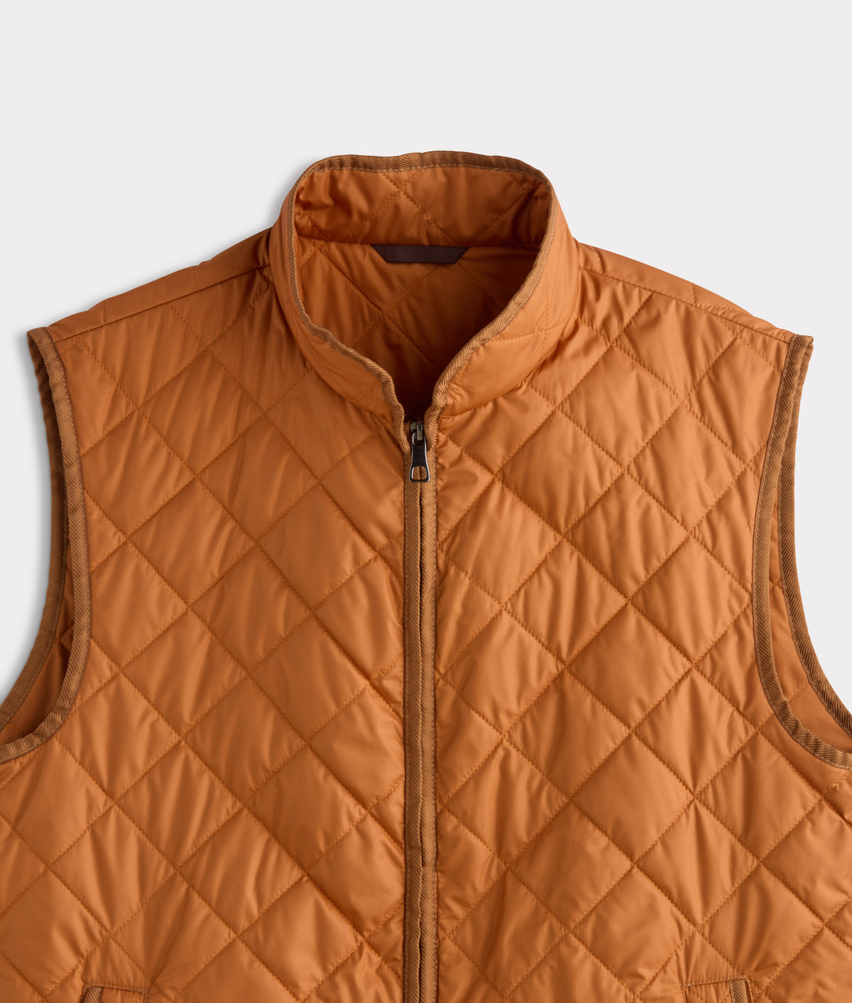 Jameson Quilted Vest :: Orange 5