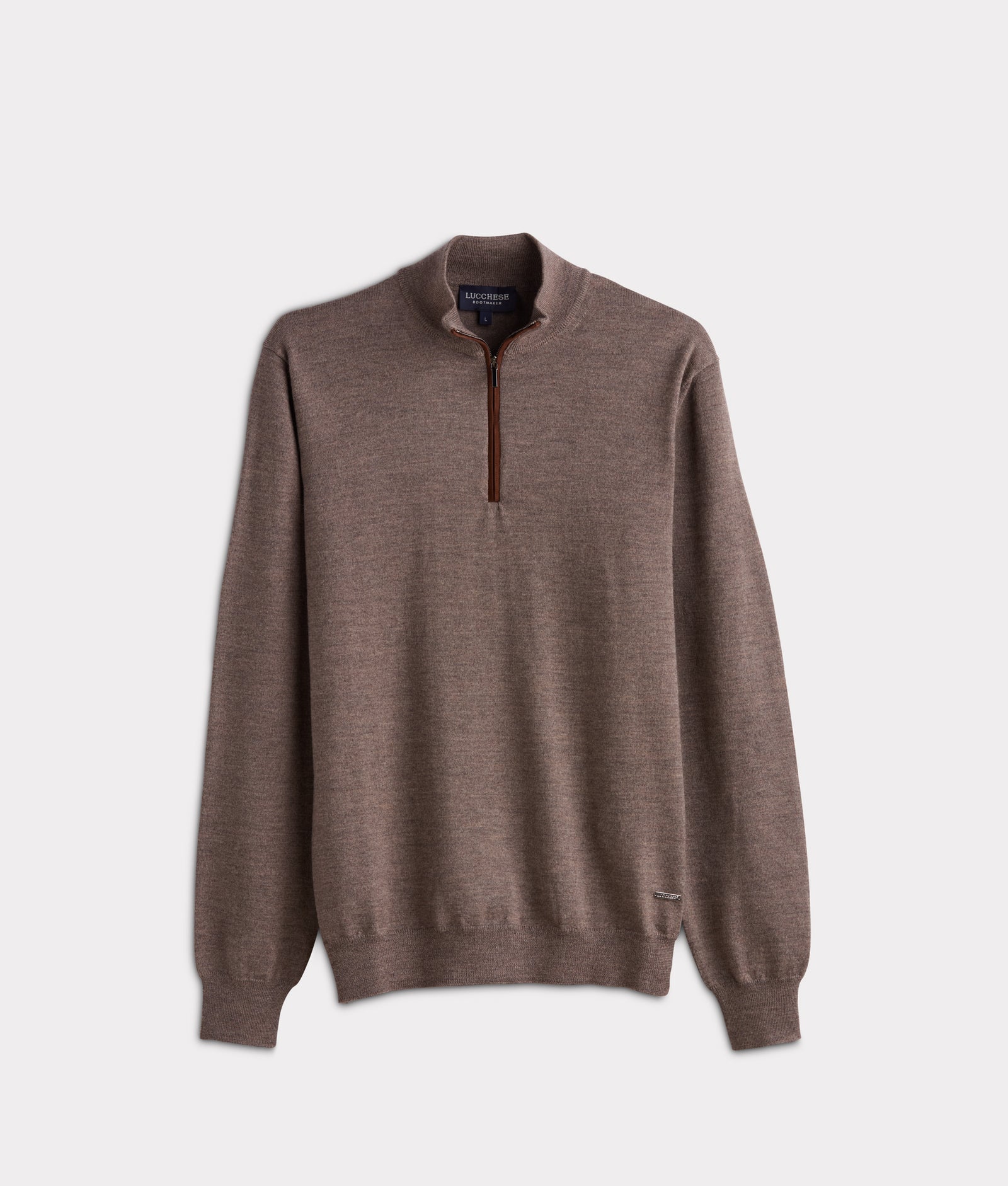 Timothy Quarter Zip :: Brown product image