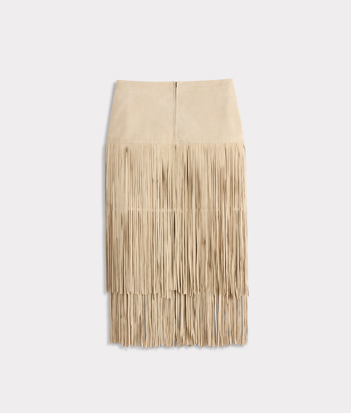 Rhiannon Fringe Skirt :: Bone 2