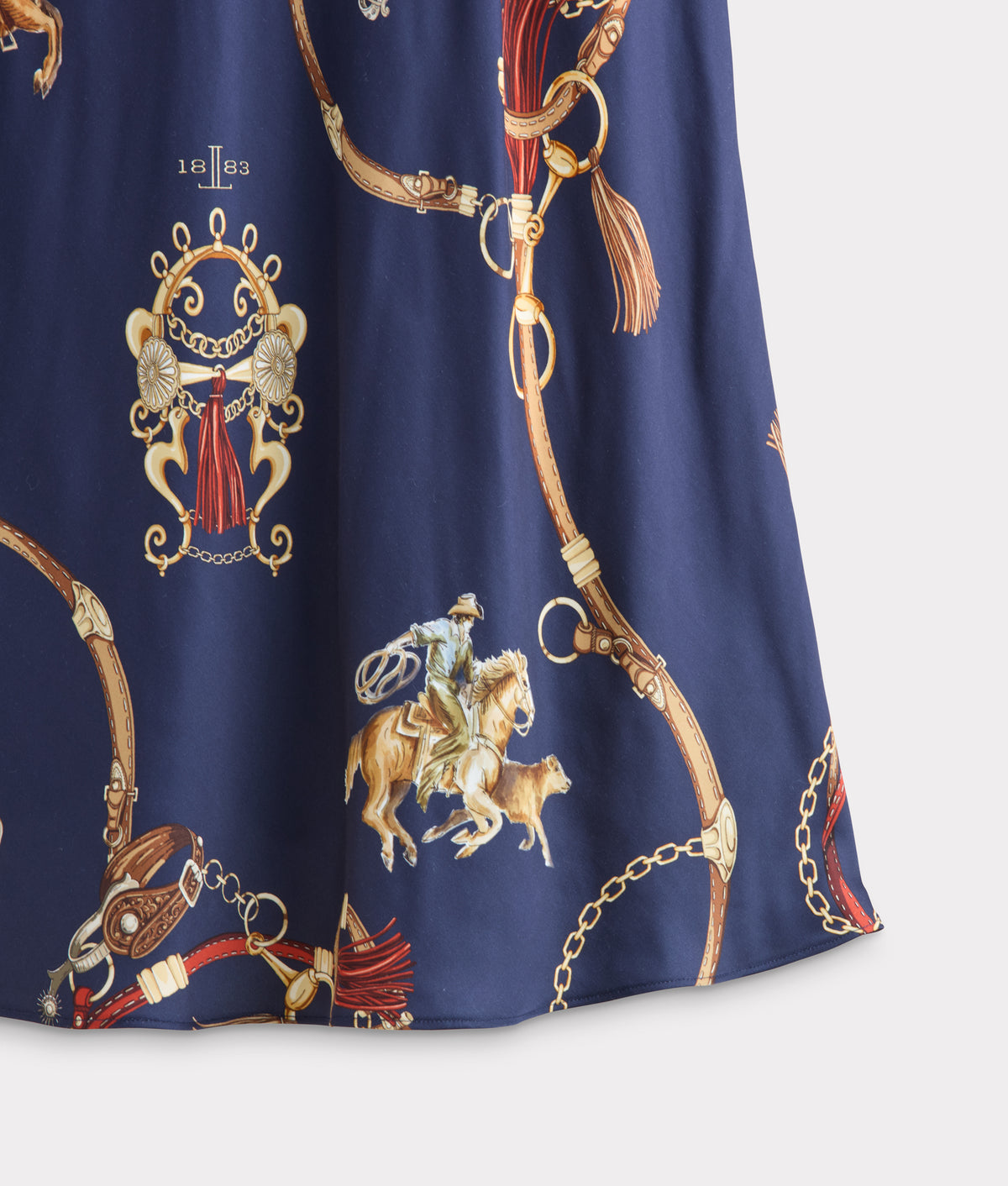 Carolina Skirt :: Navy/Multi 4