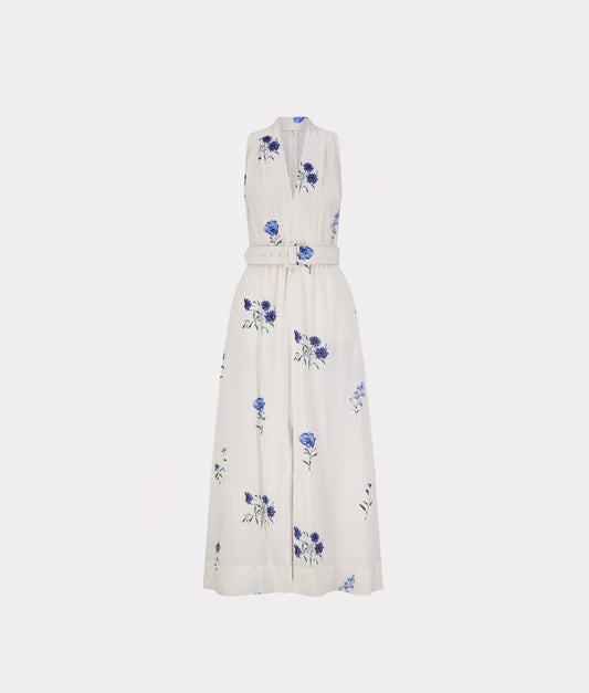 Lela Rose x Lucchese Robin :: White + Blue