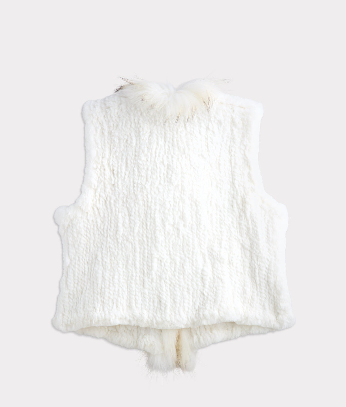 Elysian Fur Vest :: White 2