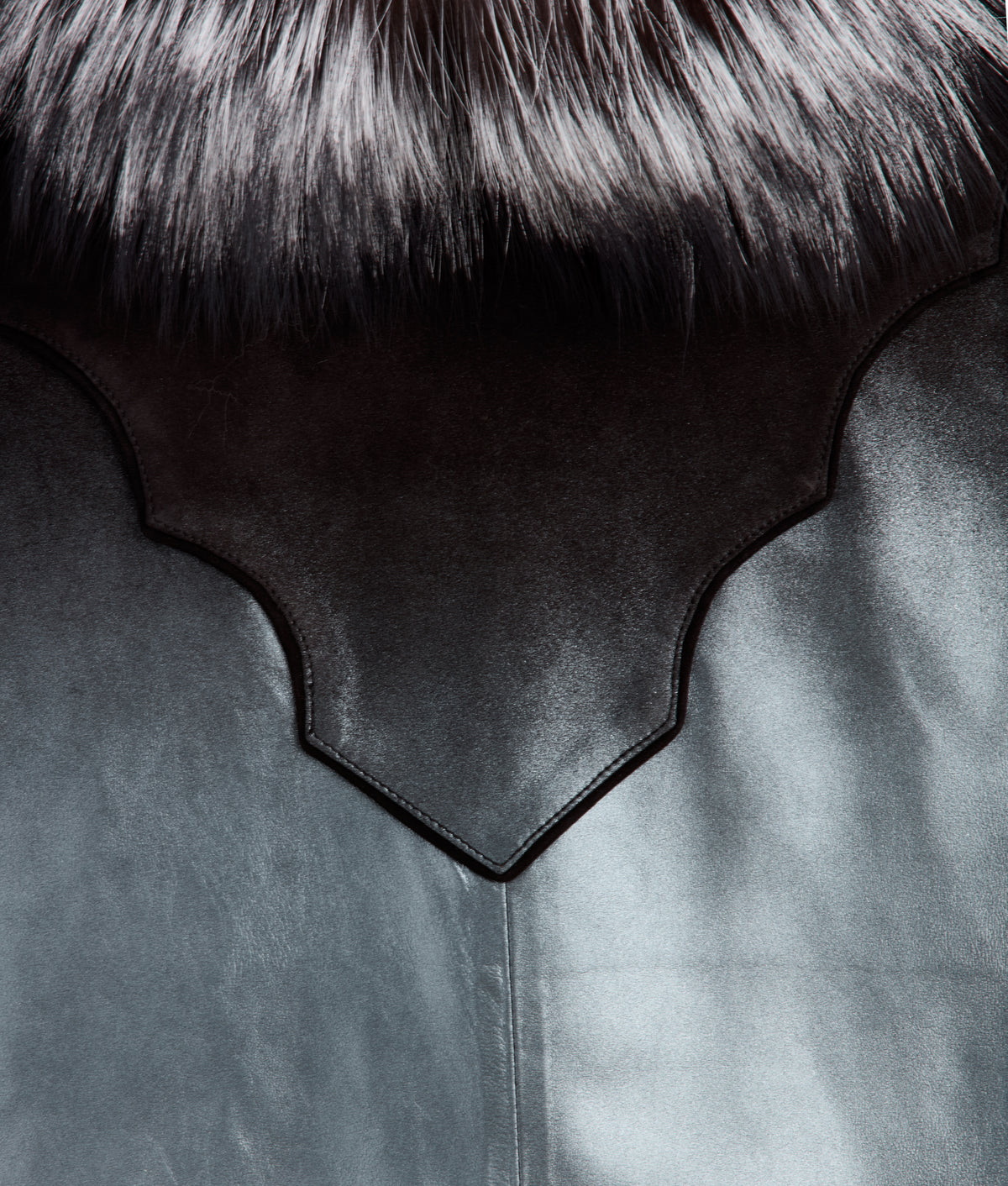 Duchess Of The Range Fur Vest :: Metallic Gradient 9