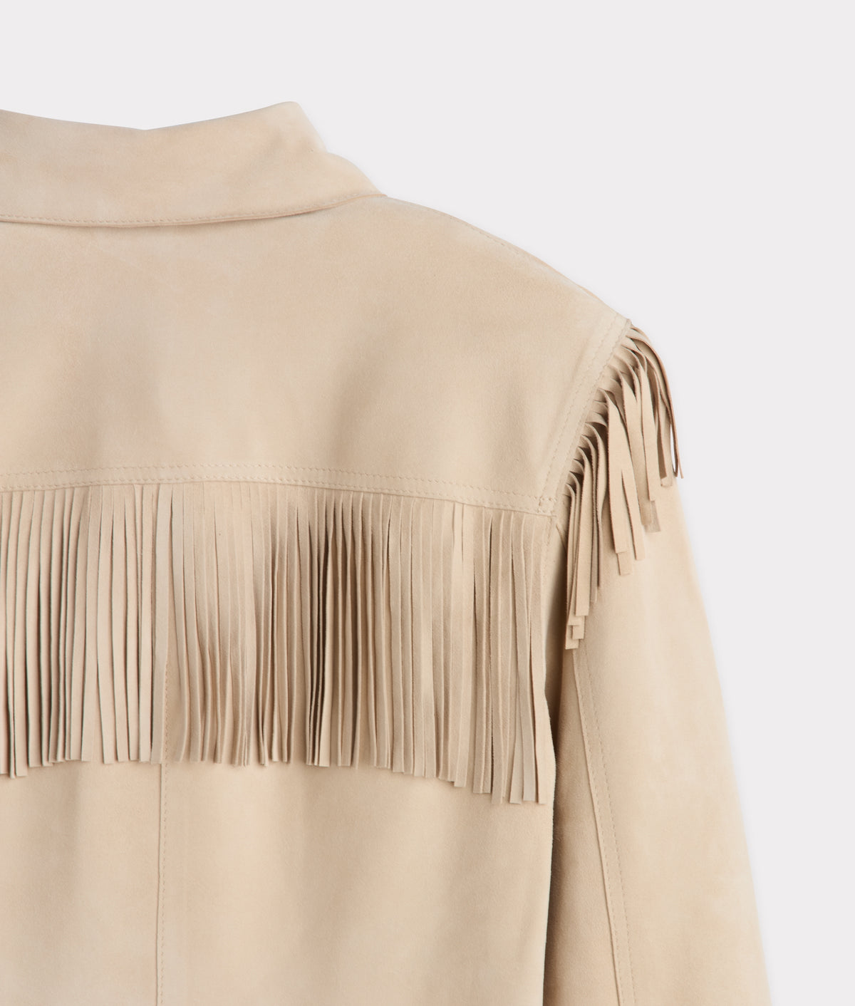 Olathe Fringe Jacket :: Sand 8
