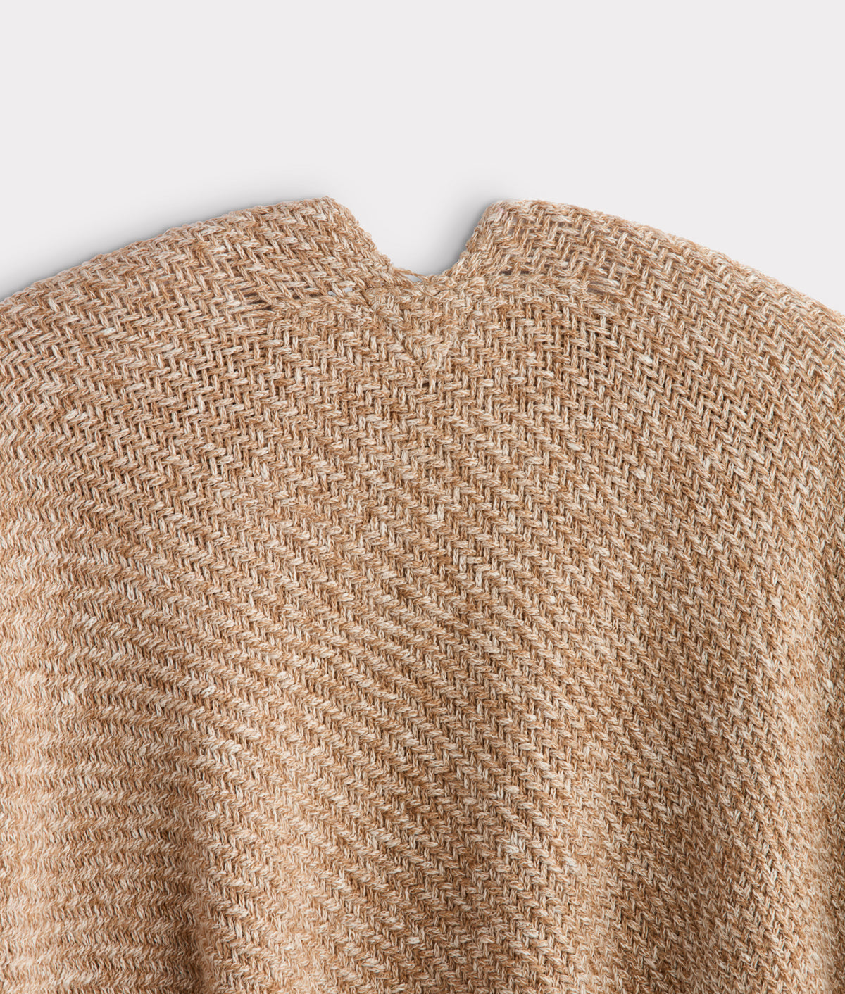 Ava Short Cape :: Light Brown 4