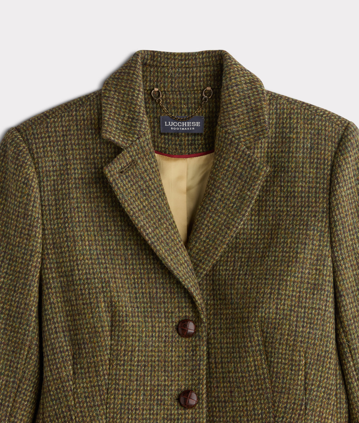 Kate Irish Tweed Blazer :: Olive 6