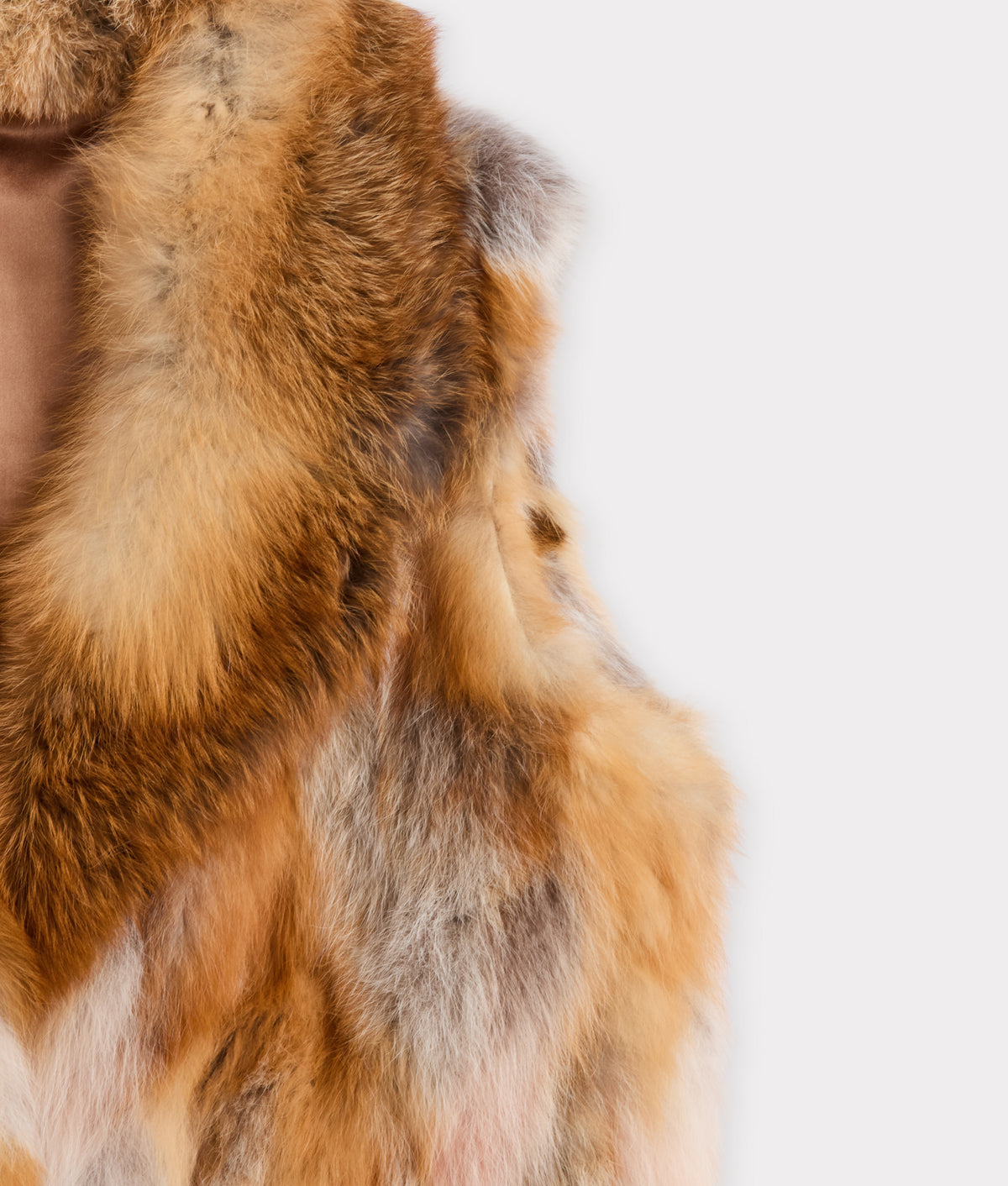 Lorelai Red Fox Vest :: Natural 4