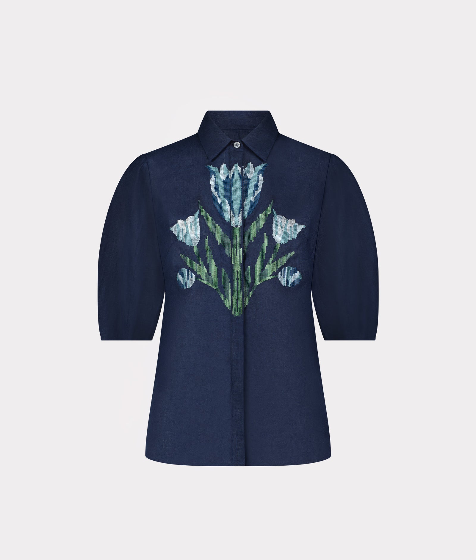 Lela Rose x Lucchese Skylark :: Navy product image