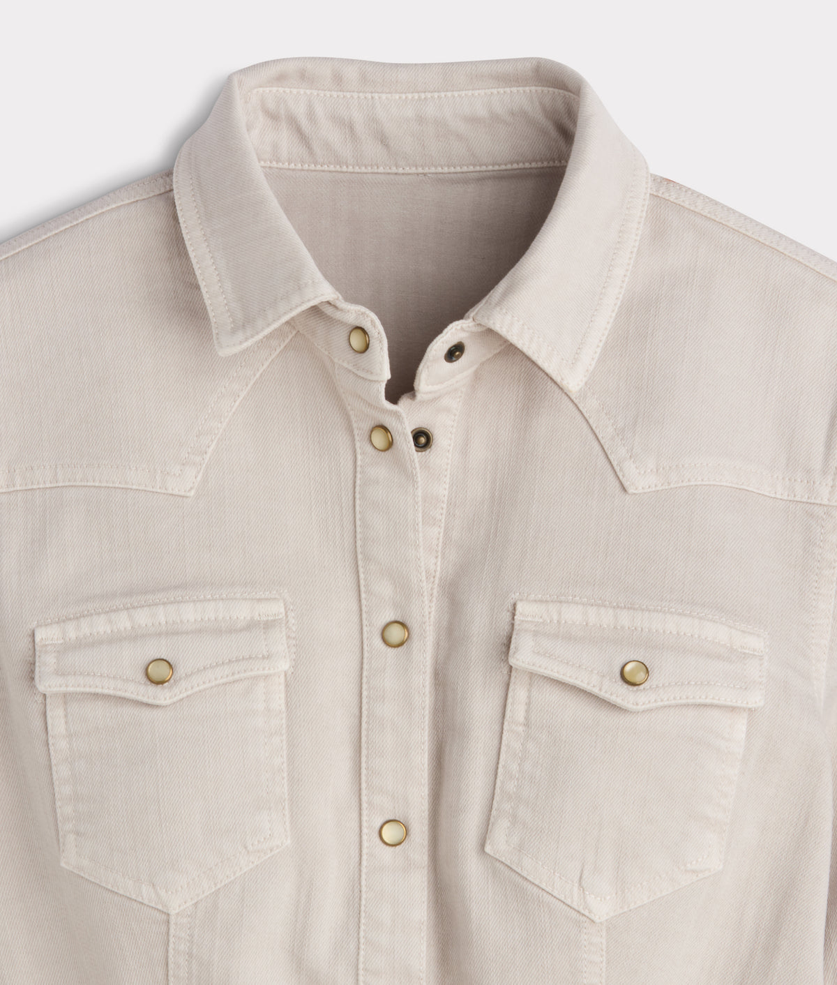 Women's Roper Denim Shirt :: Grey 9