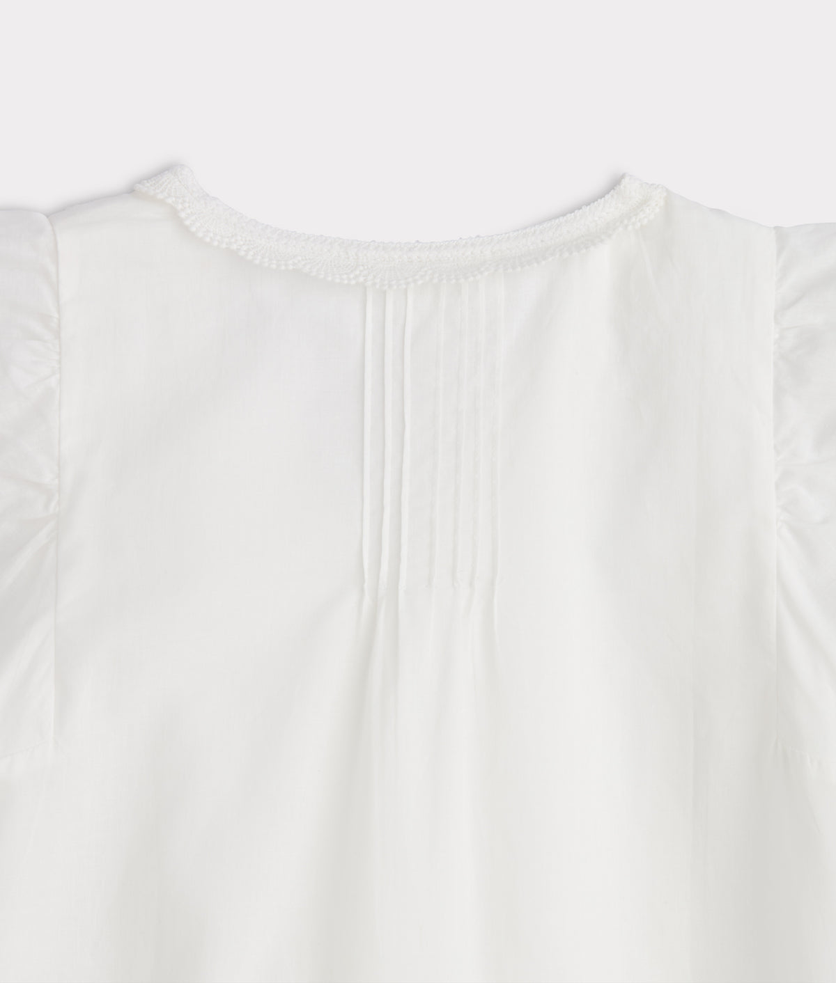 Sutton Pintuck Blouse :: White 6