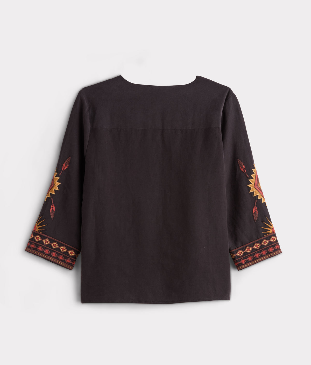 Tala Embroidered Shirt :: Black 5