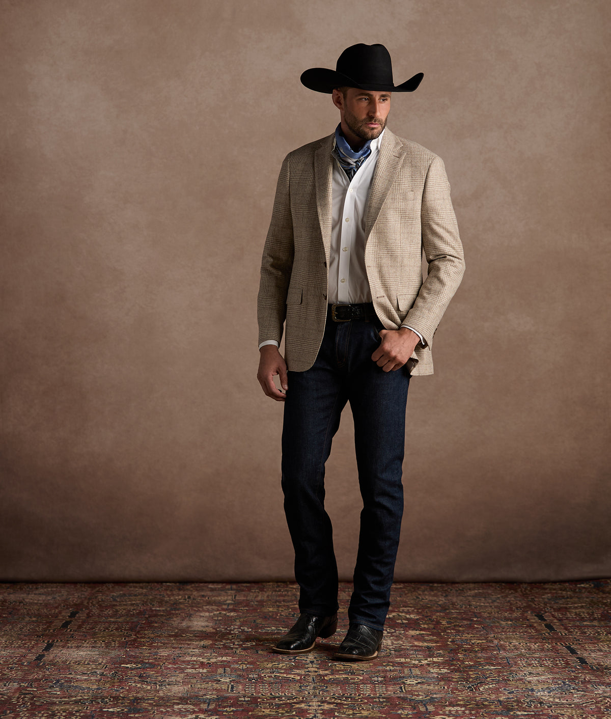 Lucchese Sport Coat :: Oatmeal 13