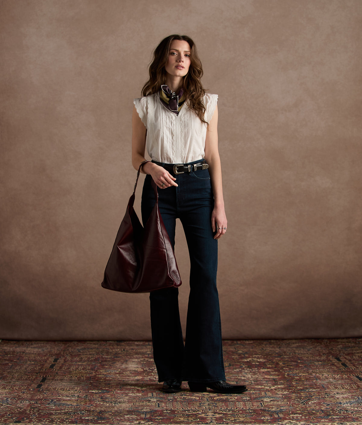 Sutton Pintuck Blouse :: White 2
