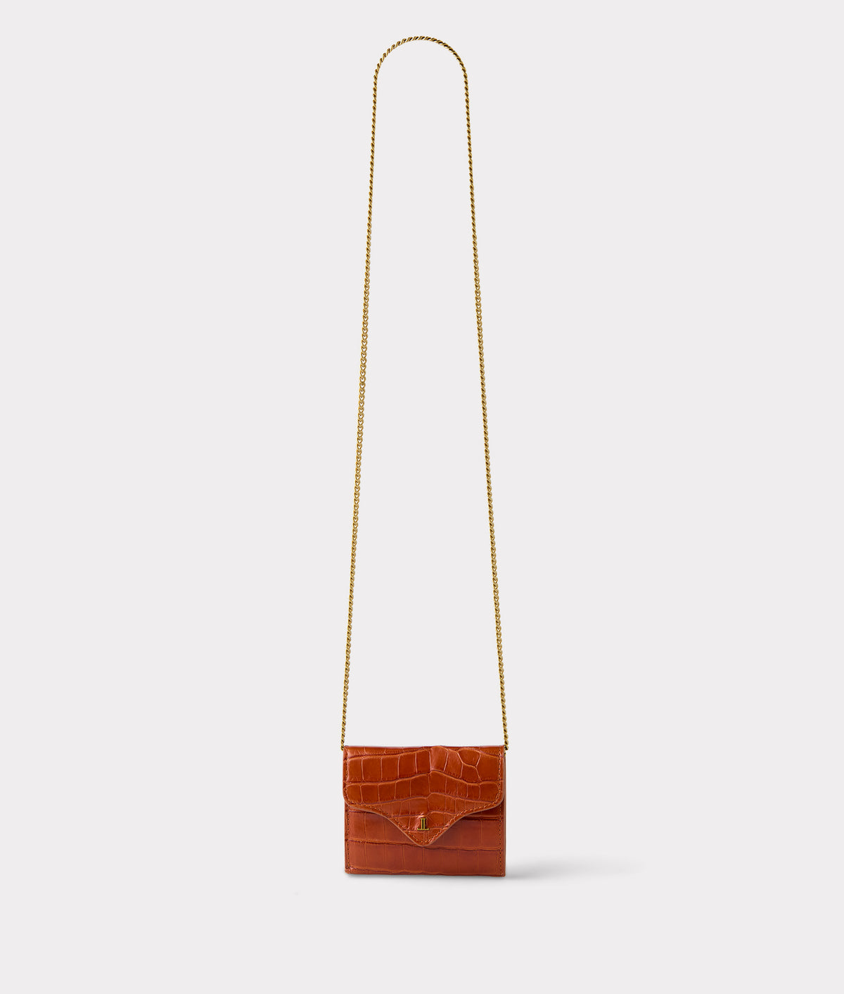 Short Exotic Wallet On A Chain :: Yellow 7