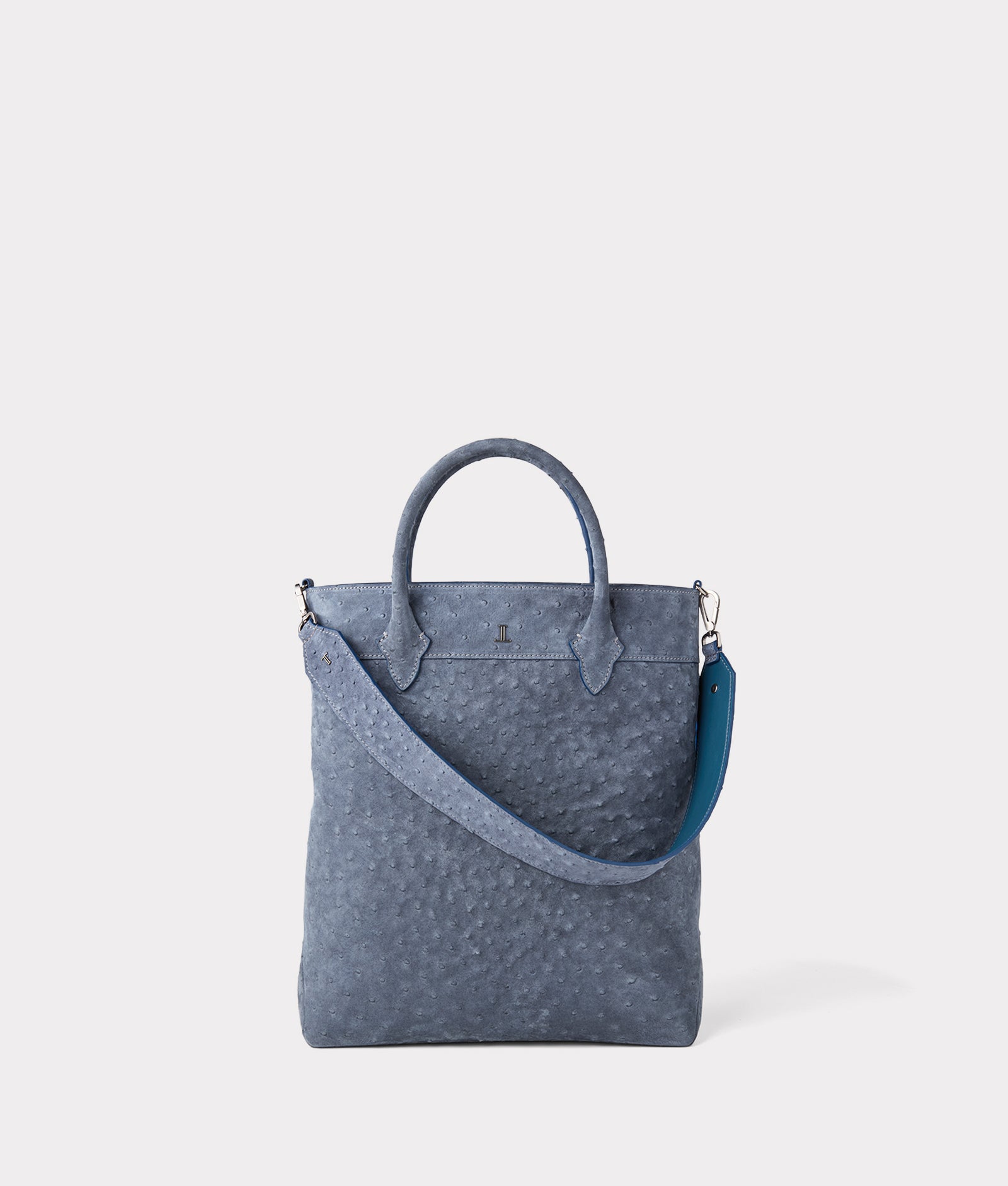 Large Lola Exotic Shopper :: Storm Blue product image