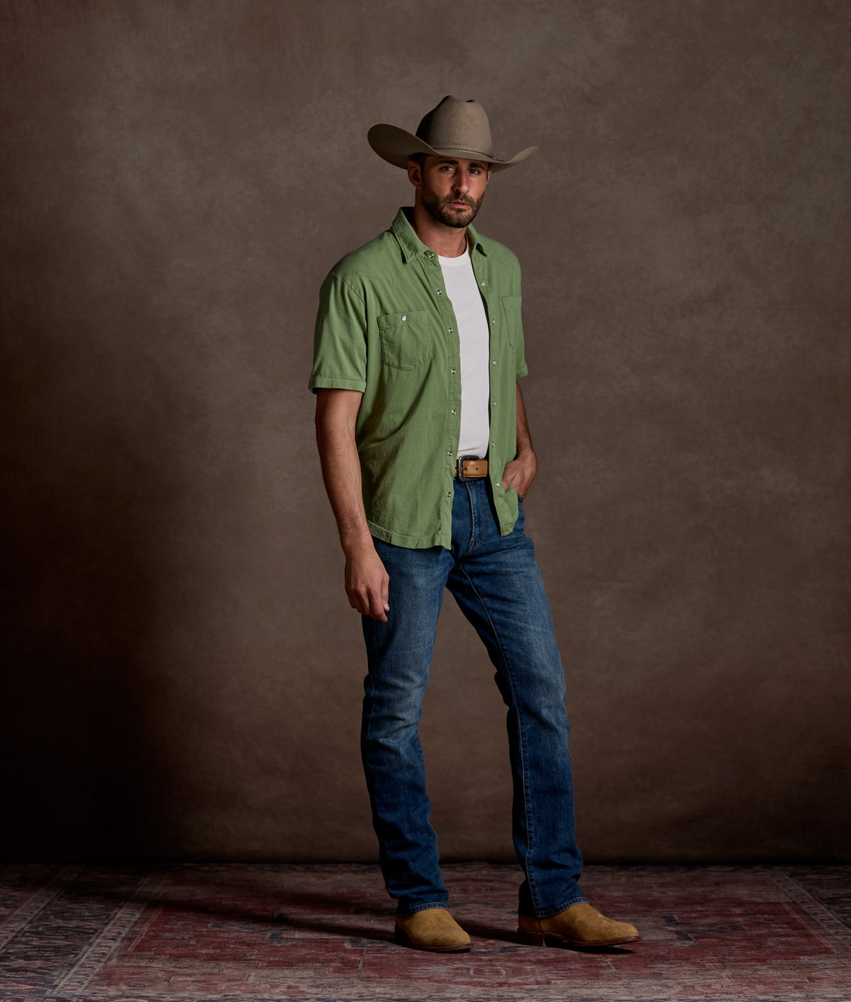 Cody Short Sleeve :: Sage 2