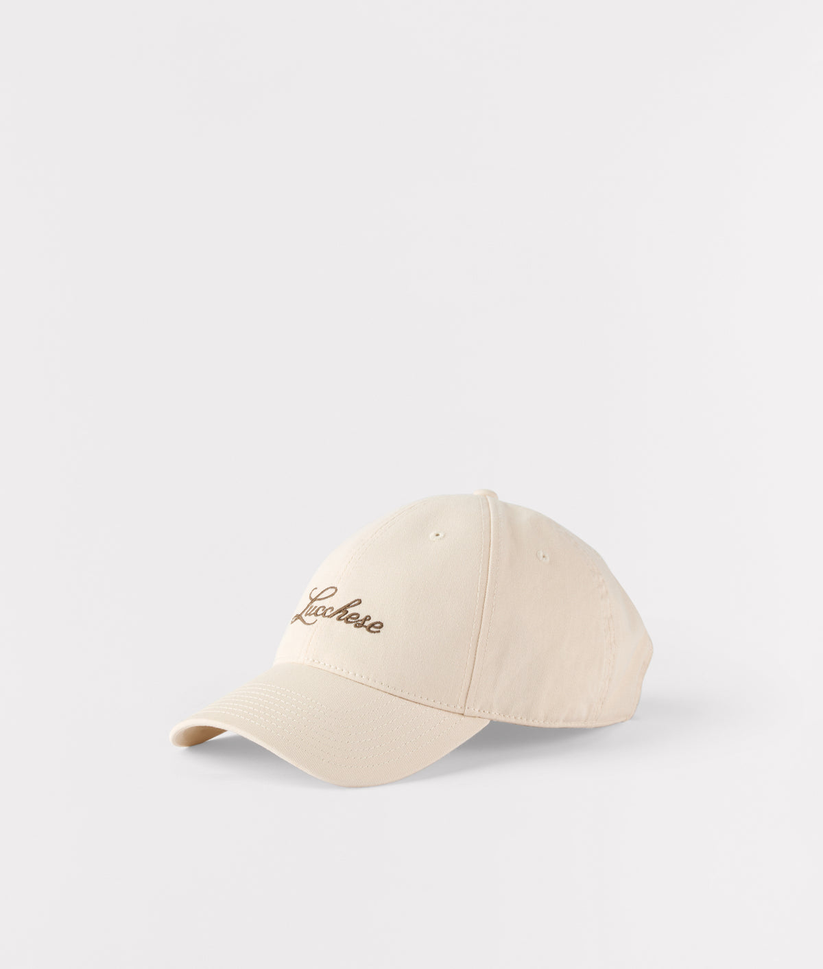 Script Dad Cap :: Cream 2