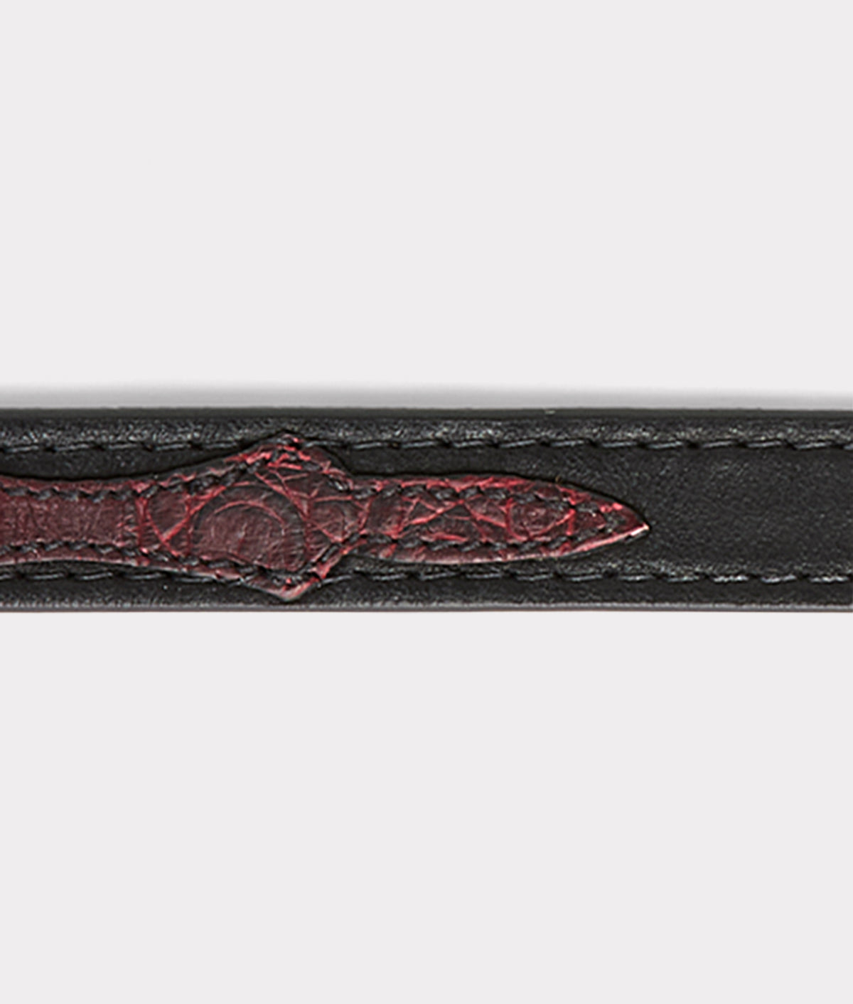 Exotic Dog Collar :: Black Cherry 13