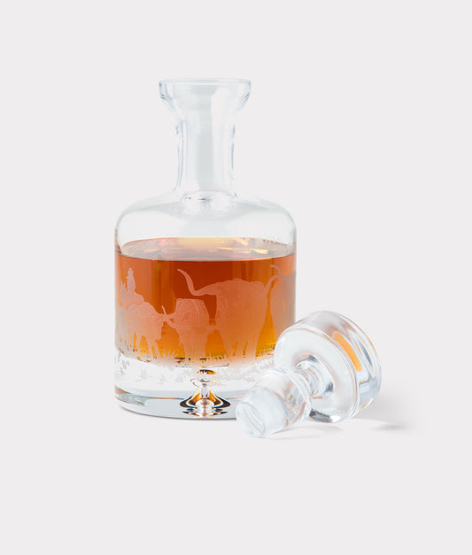 Stampede Decanter :: Crystal