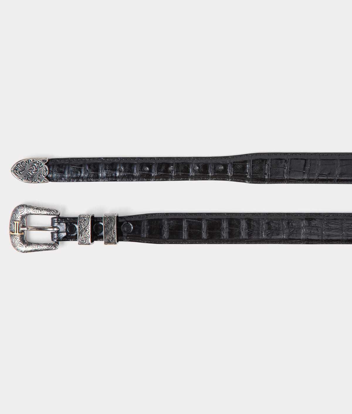 Ultra Belly Caiman Tapered :: Black 2