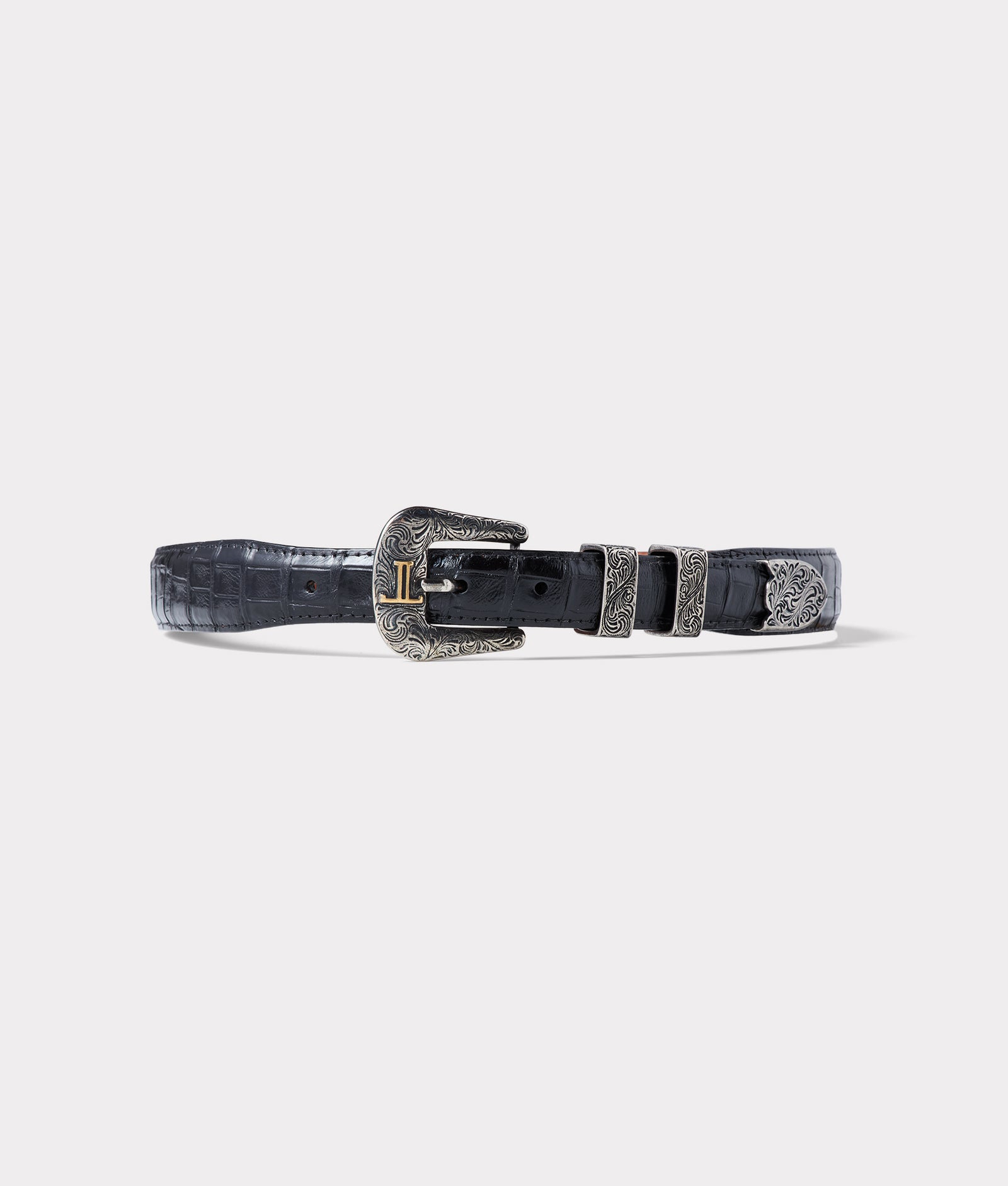 Ultra Belly Caiman Tapered :: Black