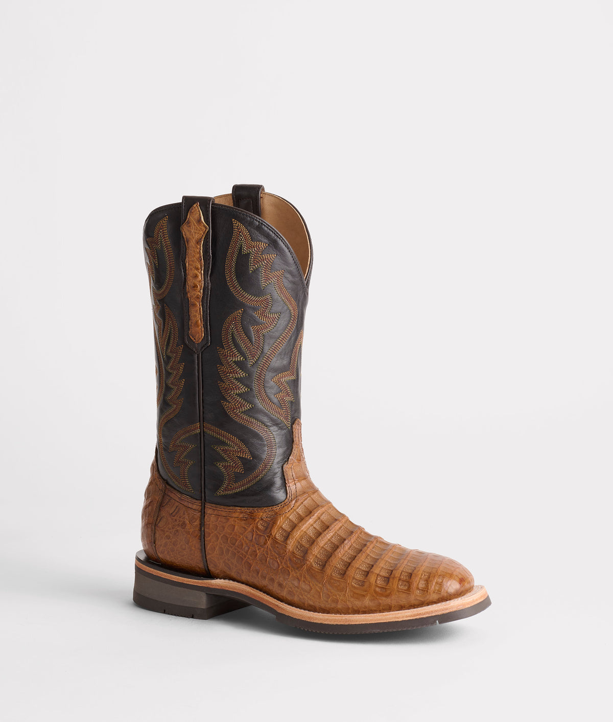 Rowdy Caiman :: Saddle + Brown 3