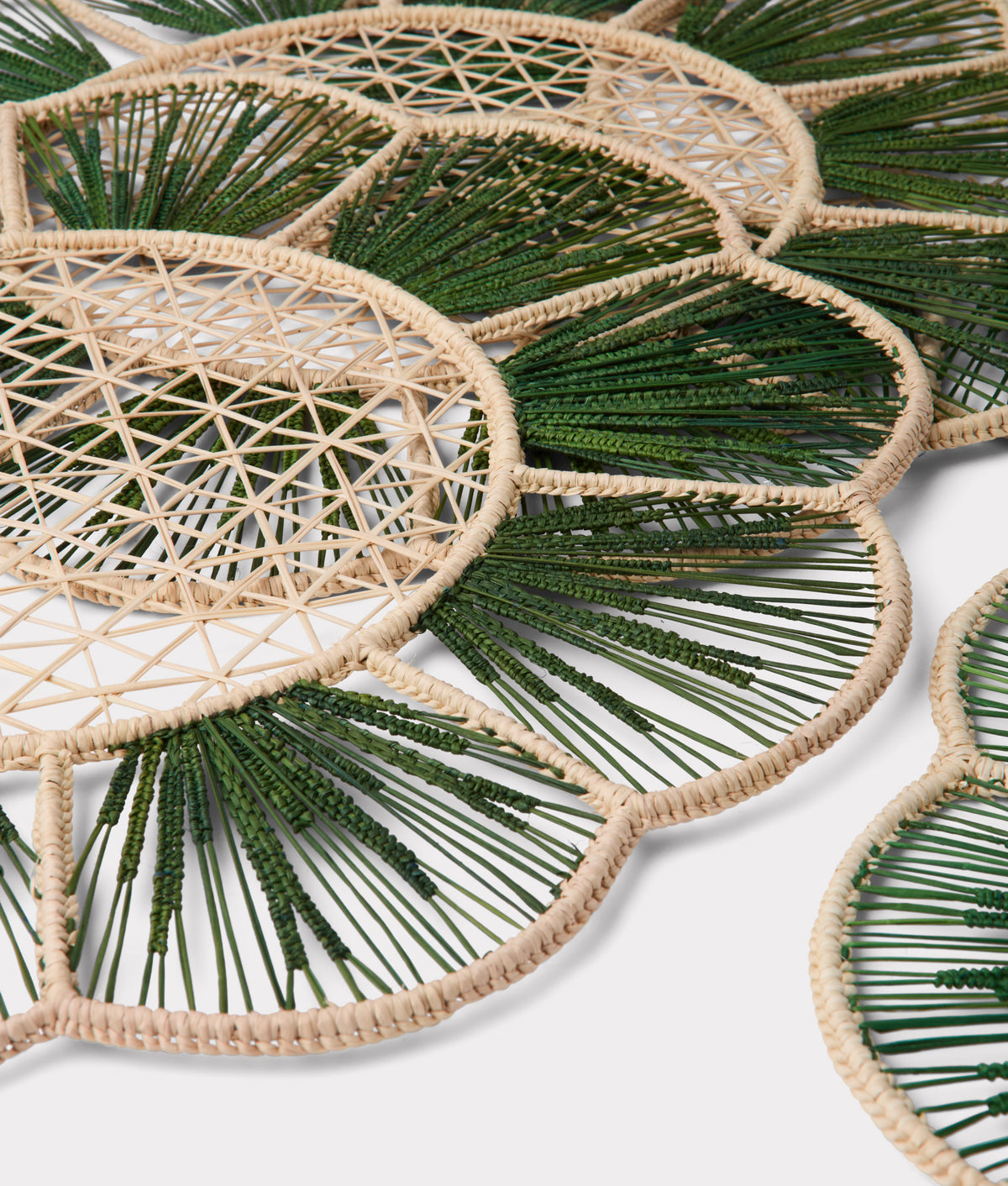 Tucson Saguaro Agave Placemat - Set Of Four :: Green 6