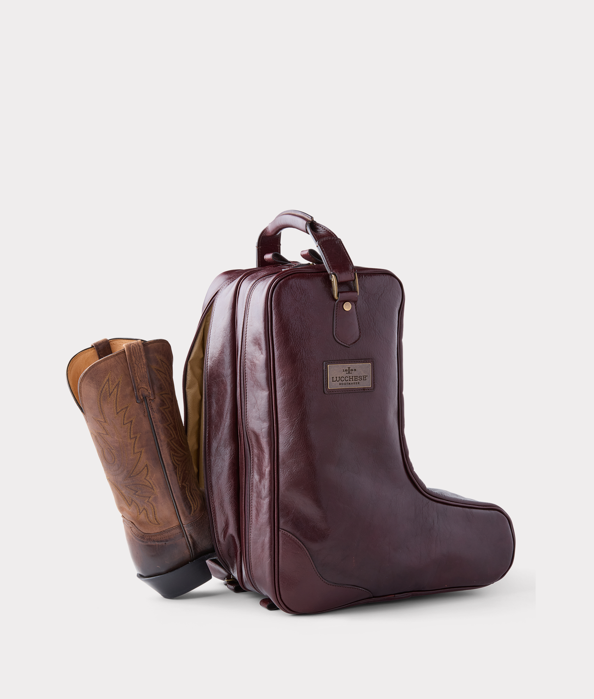 Cosimo Boot Bag :: Chocolate 2