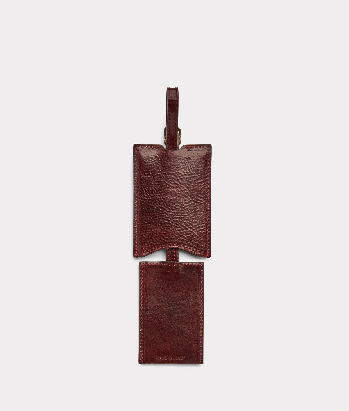 Cosimo Luggage Tag :: Burgundy 4