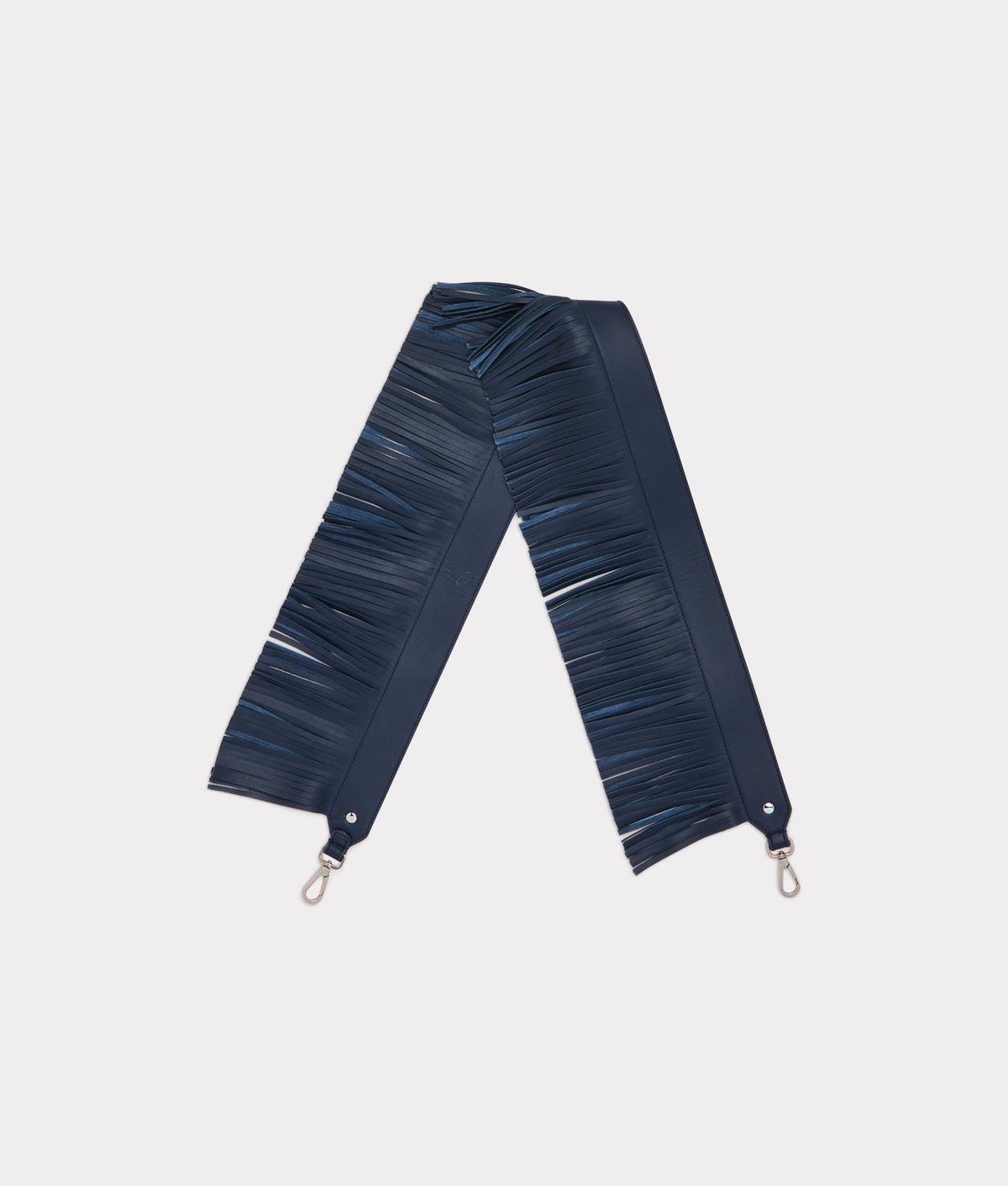 Fringe Handbag Strap :: Navy 5