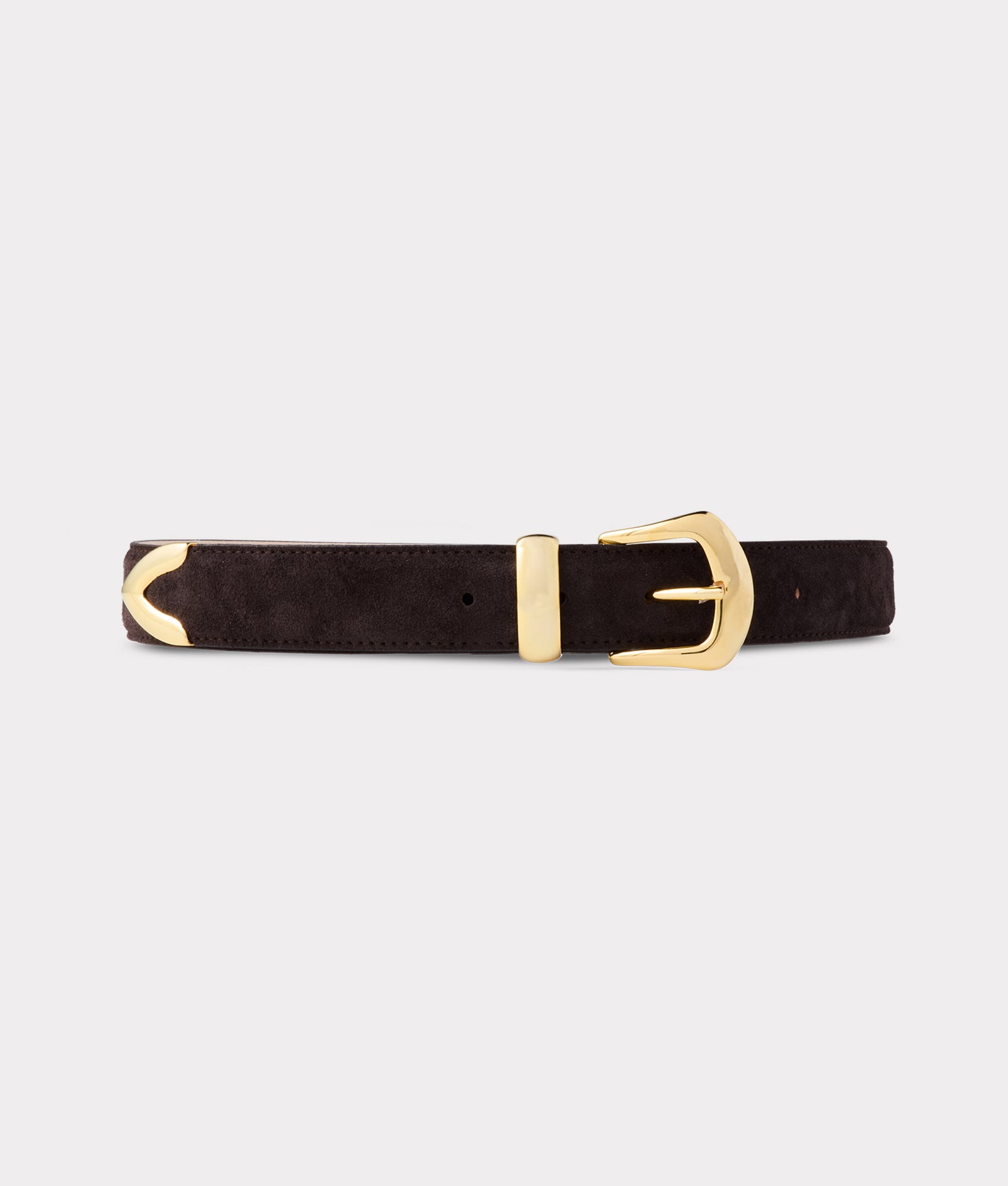 Italian 3 Piece Belt :: Chocolate