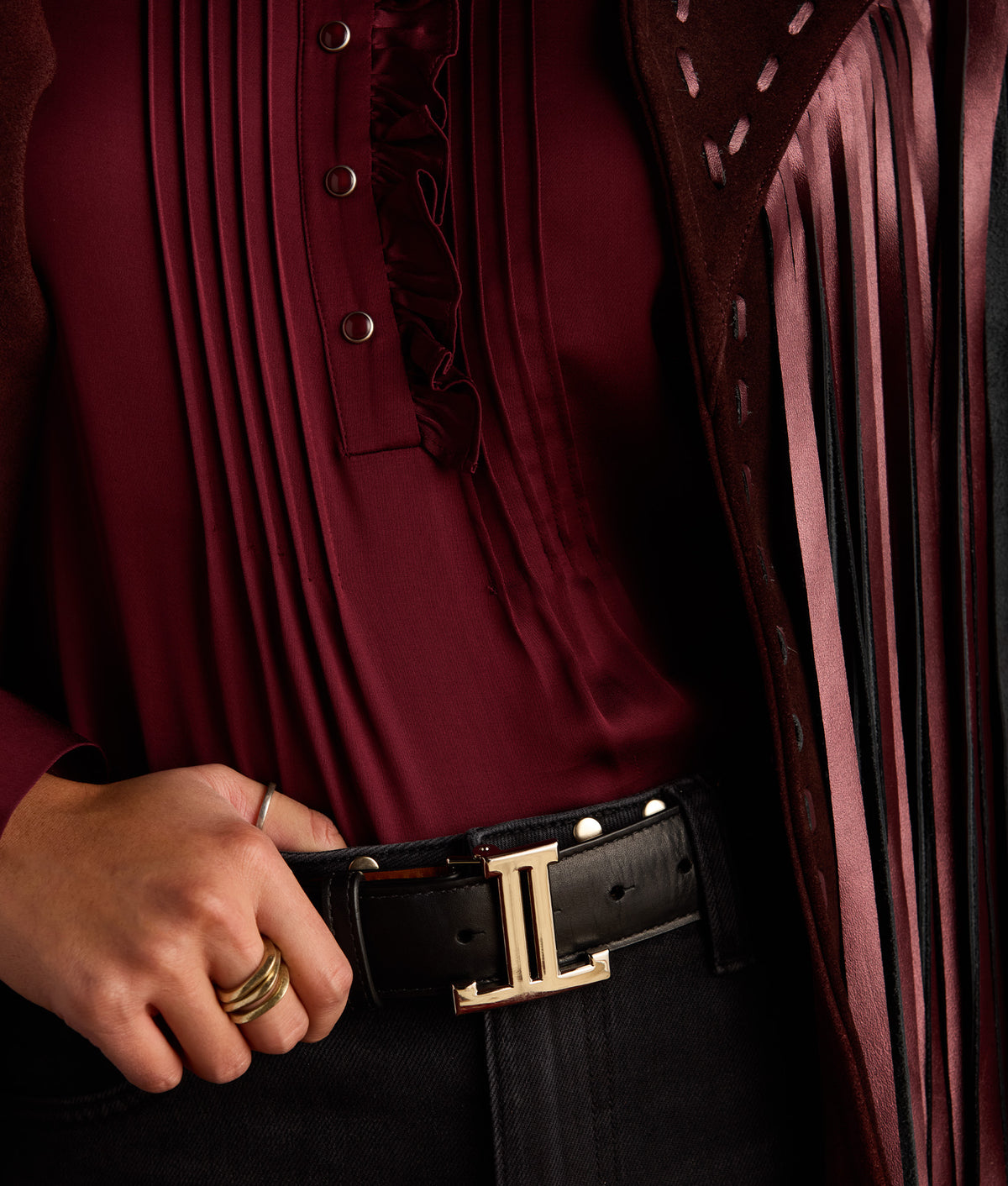 Women's Black Cherry Look 1 3