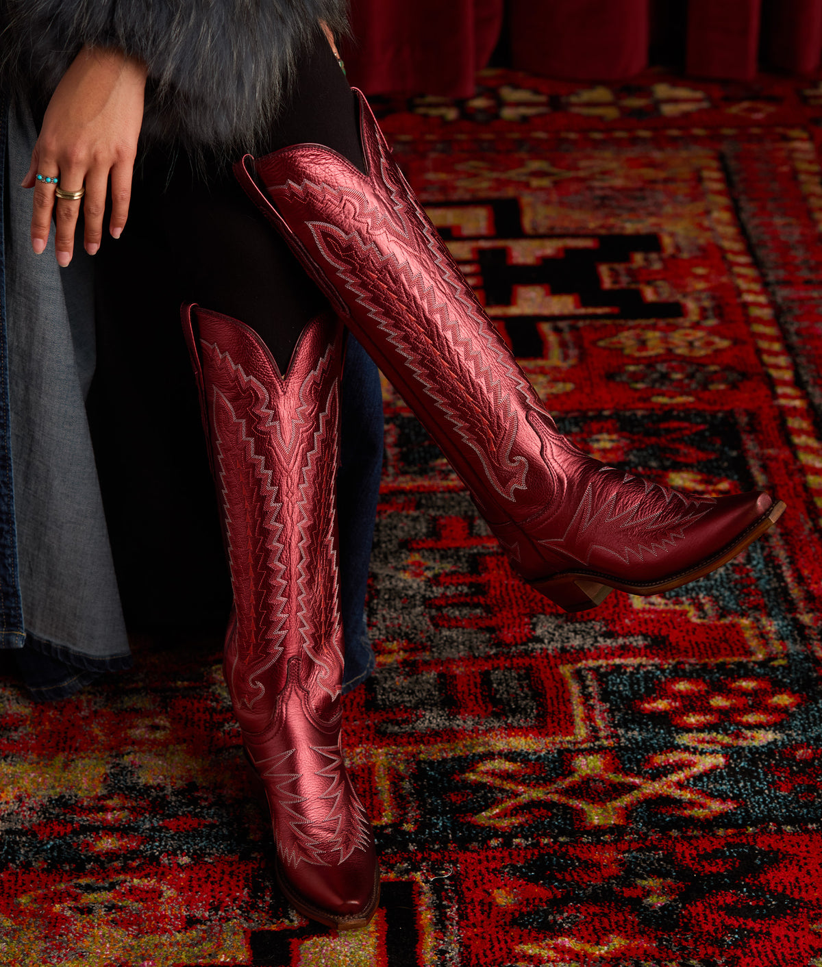Women's Black Cherry Look 3 2