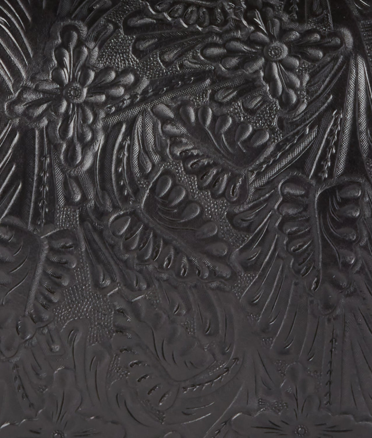 Hand-Tooled Duffle :: Black 8